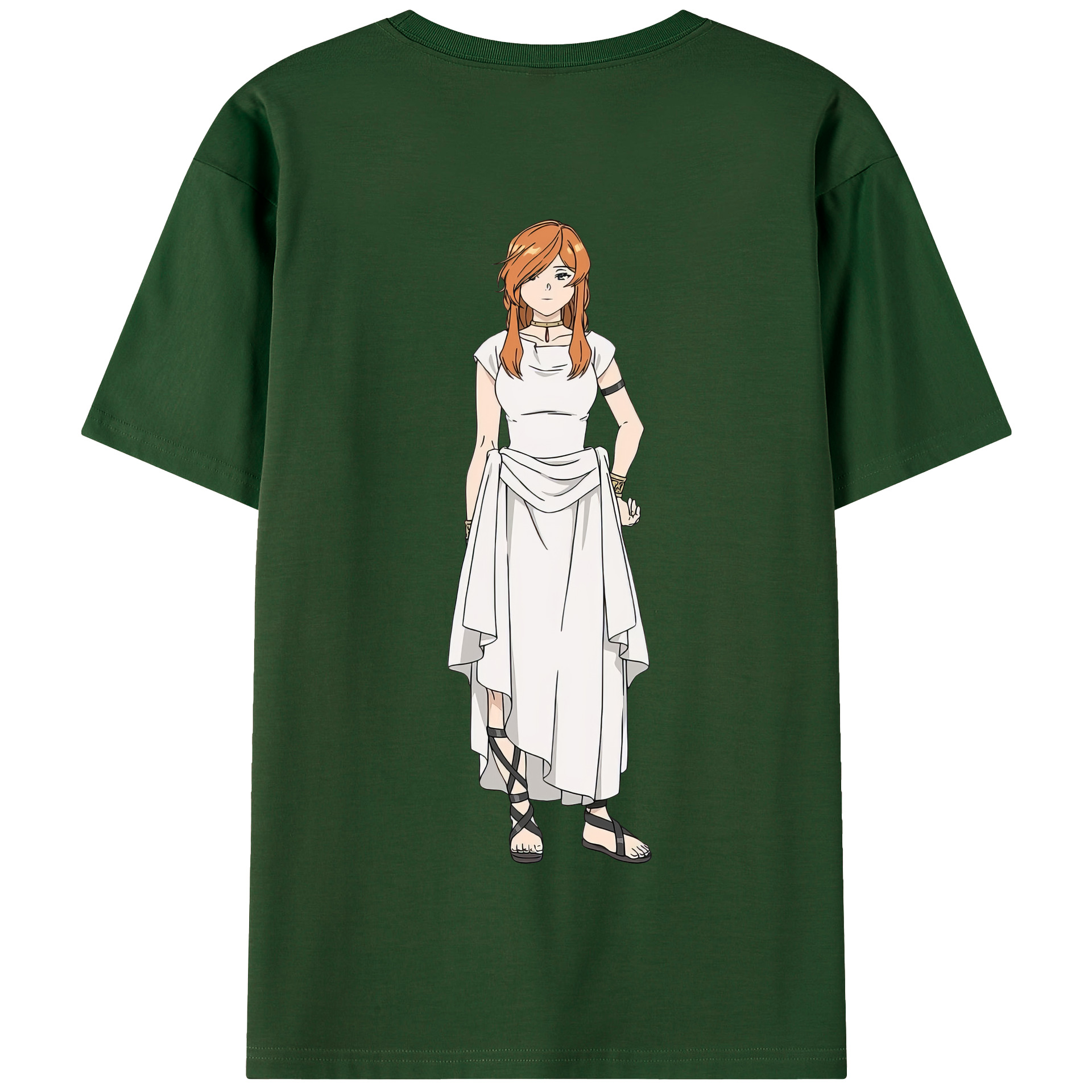 （画像用） 葬送のフリーレン Frieren 綿100％半袖Tシャツ（背面プリント）
